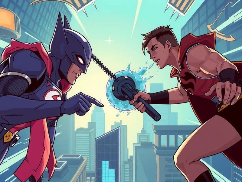 Movie Comic Crossover Game Banner